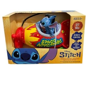 New Disney Stitch Space Adventure Remote Control Spaceship Toy
